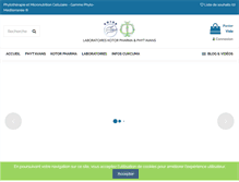 Tablet Screenshot of kotorpharma.com